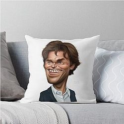 Willem Dafoe Throw Pillow