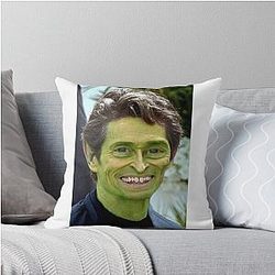 Willem Dafoe as a Goblin Throw Pillow