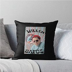 Vintage Willem Dafoe Bootleg Set Throw Pillow