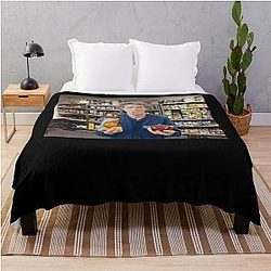 Willem Dafoe I Got You BIONICLE Meme Throw Blanket