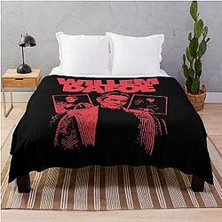 Silhouette Willem Dafoe Throw Blanket