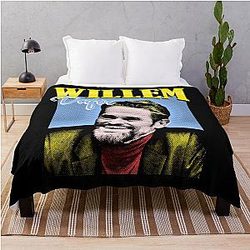Legend Actor Willem Dafoe Throw Blanket