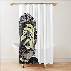 Willem Dafoe colourized Shower Curtain