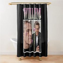 Willem Dafoe Classic T-Shirt Shower Curtain