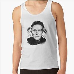 Willem Dafoe Pencil Drawing Tank Top
