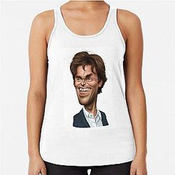 Willem Dafoe Racerback Tank Top