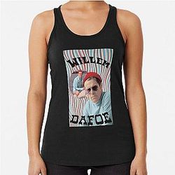 Vintage Willem Dafoe Bootleg Racerback Tank Top