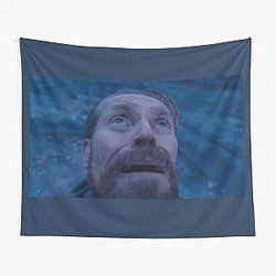 Willem Dafoe Looks at Tapestry