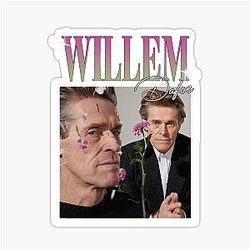 Special Present Willem Dafoe Gift Fans Movie Sticker