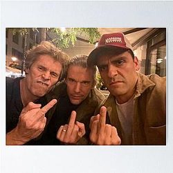Willem Dafoe Bird Poster