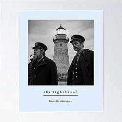 The Lighthouse directed by Robert Eggers with Robert Pattinson Willem Dafoe Poster