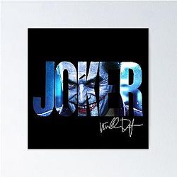Willem Dafoe Joker poster