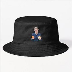 Willem Dafoe Two Orange Meme Bucket Hat