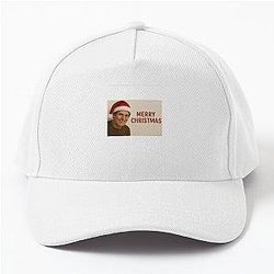 Willem Dafoe Christmas Merry Holiday Gift Hat Meme Prank Baseball Cap