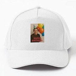 Willem Dafoe Birthday Balloons Party Hat Meme Weird Baseball Cap