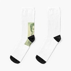 Willem Dafoe Caricature Socks