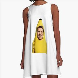 Banana Willem Dafoe A-Line Dress