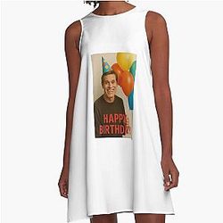 Willem Dafoe Birthday A-Line Dress