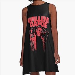 Silhouette Willem Dafoe A Line Dress