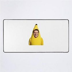 Banana Willem Dafoe Funny Desk Mat