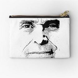 Minimalist Willem Dafoe Zip Pouch