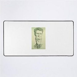 Willem Dafoe Caricature Desk Mat