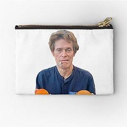 Willem Dafoe Holding Moldy Oranges Zipper Pouch