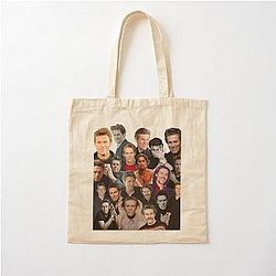 Willem Dafoe Photo Cotton Tote Bag
