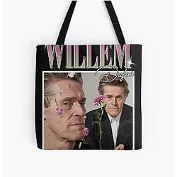 Willem Dafoe All Over Print Tote Bag