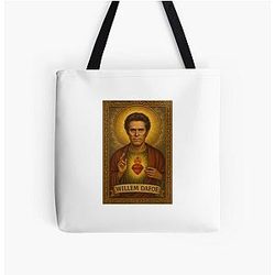 Willem Dafoe Saint Birthday Meme Prank Tote Bag