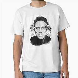 Willem Dafoe Pencil Drawing Classic T-Shirt