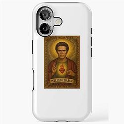 Willem Dafoe Saint Celebrity Birthday Meme Prank iPhone Tough Case