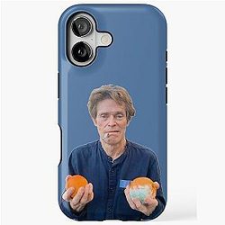 Willem Dafoe Holding Moldy Oranges iPhone Tough Case