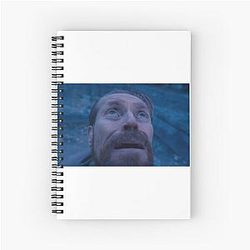 Willem Dafoe Look Up Spiral Notebook