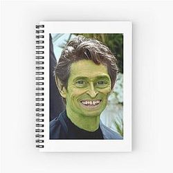 Willem Dafoe as a Goblin Spiral Notebook