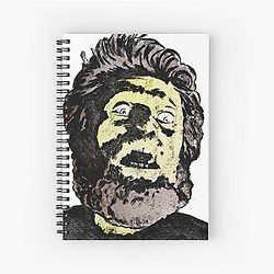 Willem Dafoe Spiral Notebook