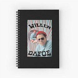 Vintage Willem Dafoe Set Spiral Notebook