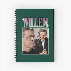 Special William Defoe Gift for Movie Fans Notebook