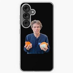 Willem Dafoe Orange Meme Samsung Galaxy Soft Case