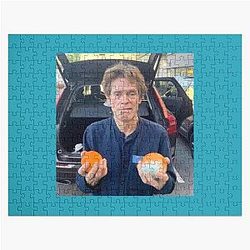 Willem Dafoe Orange Picture Jigsaw Puzzle