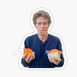 Willem Dafoe Sticker