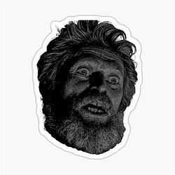 Willem Dafoe The Lighthouse Sticker