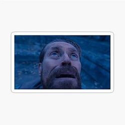 Willem Dafoe Look Up Meme Stickers