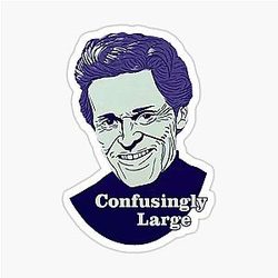 Men, Women and Willem Dafoe Top Edition Graphic Gift Sticker