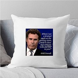 Will Ferrell's career spans several decades Will Ferrell Pillows Cover