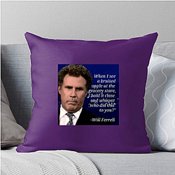 Will Ferrell's career spans several decades Will Ferrell Pillows Cover