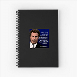 Will Ferrell's career spans several decades Will Ferrell Notebook