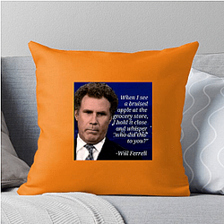 Will Ferrell's career spans several decades Will Ferrell Pillows Cover