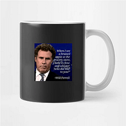 Will Ferrell's career spans several decades Will Ferrell Mugs