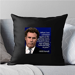 Will Ferrell's career spans several decades Will Ferrell Pillows Cover
